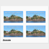Phare de Owners Head, Stickers Maine (Feuille)