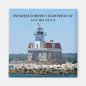 Phare de Penfield Reef, Connecticut Magnet (Devant)
