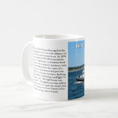 Phare de Penfield Reef, Connecticut Mug (Devant gauche)
