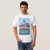 Phare de Penfield Reef, Connecticut T-Shirt (Devant entier)