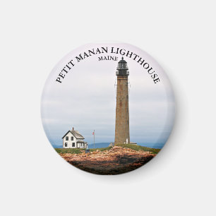Phare de Petit Manan, Magnet rond du Maine