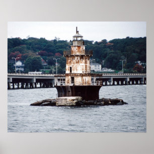 Phare de plage de prune - affiche 1999
