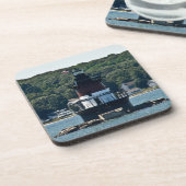 Phare de Plum Beach Dessous de verre de liège (Côté gauche)