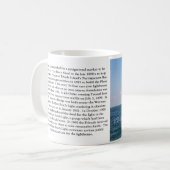 Phare de Plum Beach, Rhode Island Mug (Devant gauche)