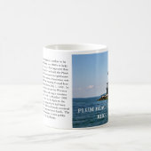 Phare de Plum Beach, Rhode Island Mug (Centre)