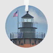 Phare de Plum Beach Rhode Island Ornement (dos)