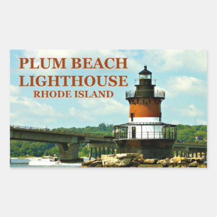 Phare de Plum Beach, Stickers Rhode Island