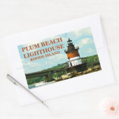 Phare de Plum Beach, Stickers Rhode Island (Enveloppe)