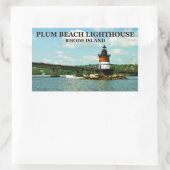 Phare de Plum Beach, Stickers Rhode Island (Sac)