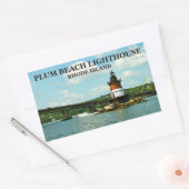 Phare de Plum Beach, Stickers Rhode Island (Enveloppe)