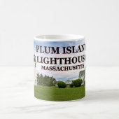 Phare de Plum Island, Massachusetts Mug (Centre)