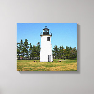 Phare de Plum Island, toile enroulée MA