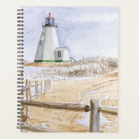 Phare de Plymouth Aquarelle (Devant)
