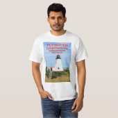 Phare de Plymouth, , T-shirt Massachusetts (Devant entier)