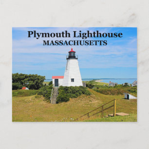 Phare de Plymouth, "The Gurnet", carte postale MA