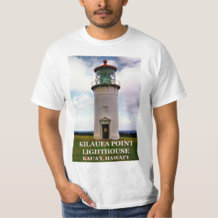 Phare de point de Kilauea, T-shirt de Kauai, Hawaï