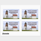 Phare de Point Judith, Stickers de Rhode Island (Feuille)