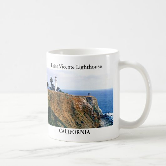 Phare de Point Vicente, Californie Mug (Droite)