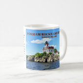 Phare de Pomham Rocks, Rhode Island Mug (Devant droit)