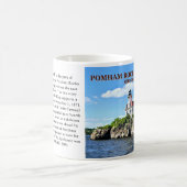Phare de Pomham Rocks, Rhode Island Mug (Centre)
