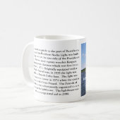 Phare de Pomham Rocks, Rhode Island Mug (Devant gauche)