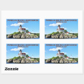 Phare de Pomham Rocks, Stickers de Rhode Island (Feuille)