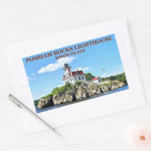 Phare de Pomham Rocks, Stickers de Rhode Island (Enveloppe)