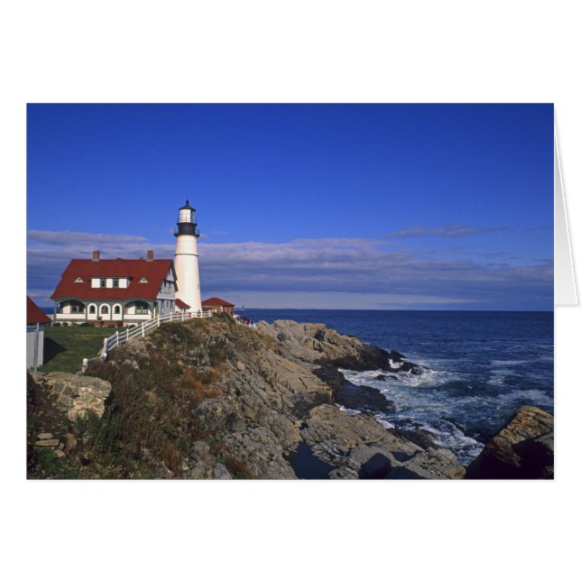 Phare de Portland Head Light Maine (Devant horizontal)
