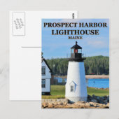 Phare de Prospect Harbor, Maine Carte postale (Devant / Derrière)