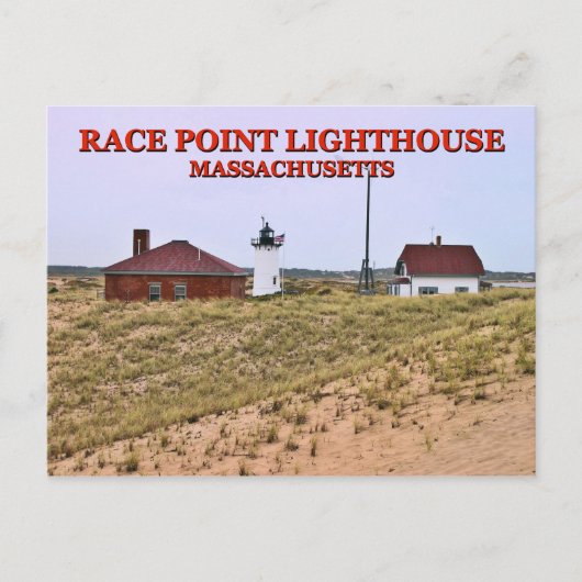Phare de Race Point, Massachusetts Carte Postale (Devant)