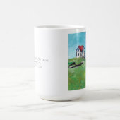 Phare de Ram Island, Maine, Grand Café Mug (Centre)