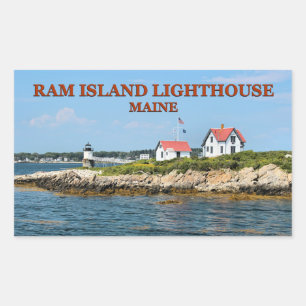 Phare de Ram Island, Stickers Maine