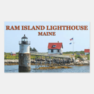 Phare de Ram Island, Stickers Maine
