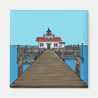 Phare de Roanoke Marshes - Magnet