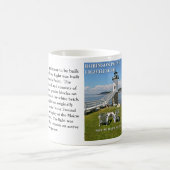 Phare de Robinson Point, Isle Au Haut, Maine Mug (Centre)
