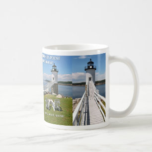 Phare de Robinson Point, Isle Au Haut, Maine Mug