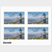 Phare de Robinson Point, Stickers Maine (Feuille)