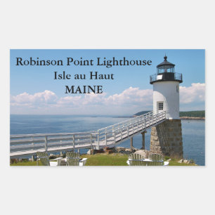 Phare de Robinson Point, Stickers Maine
