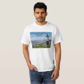 Phare de Robinson Point, T-Shirt Maine (Devant entier)