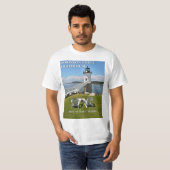 Phare de Robinson Point, T-Shirt Maine (Devant entier)