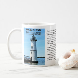 Phare de Rock Island, New York Mug