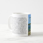 Phare de Rock Island, New York Mug (Devant gauche)