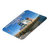 Phare de Rockland Breakwater, Maine Magnet photo (Côté Gauche)