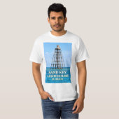 Phare de Sand Key, T-Shirt Floride (Devant entier)