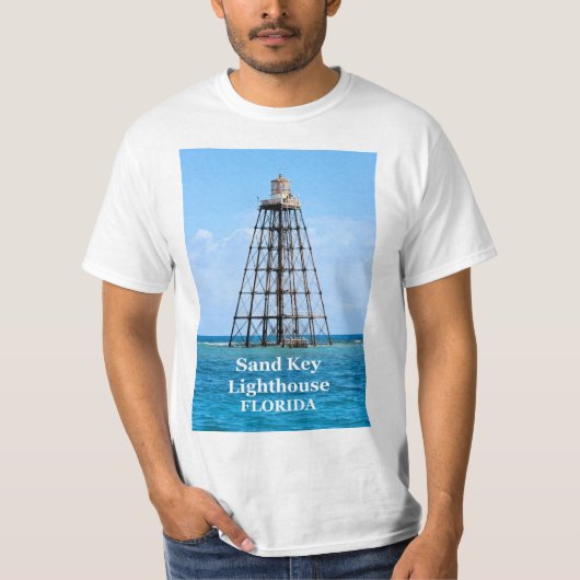 Phare de Sand Key, T-Shirt Floride (Devant)