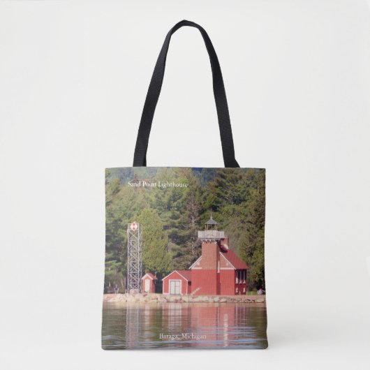 Phare de Sand Point Baraga tout sur sac (Devant)