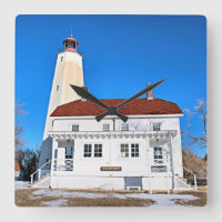 Phare de Sandy Hook, horloge murale du New Jersey