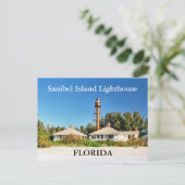 Phare de Sanibel Island, Floride Carte postale (Debout devant)
