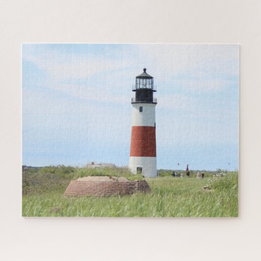 Phare de Sankaty Head, Nantucket MA Puzzle (Horizontal)