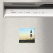 Phare de Sankaty Head Nantucket Magnet (In Situ (Lave-vaisselle))